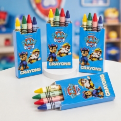 Paw Patrol Crayon Boxes - 4 BOXES
